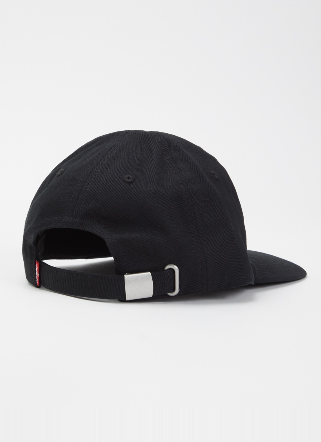 Levi's Lazy Girl pet met logoborduring - detail zwart