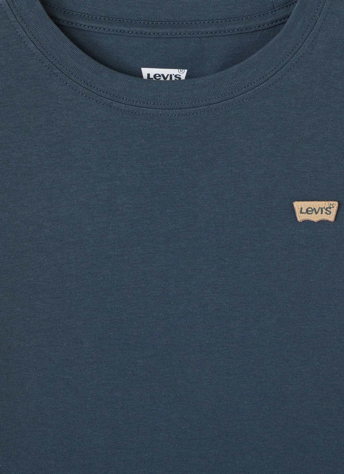 Levi's Longsleeve met logo - detail 3 petrol