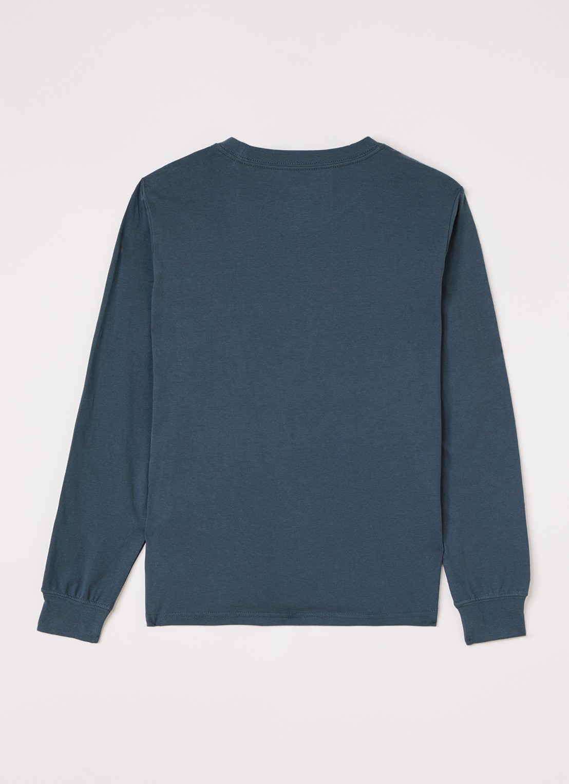Levi's Longsleeve met logo - voorkant 2 petrol