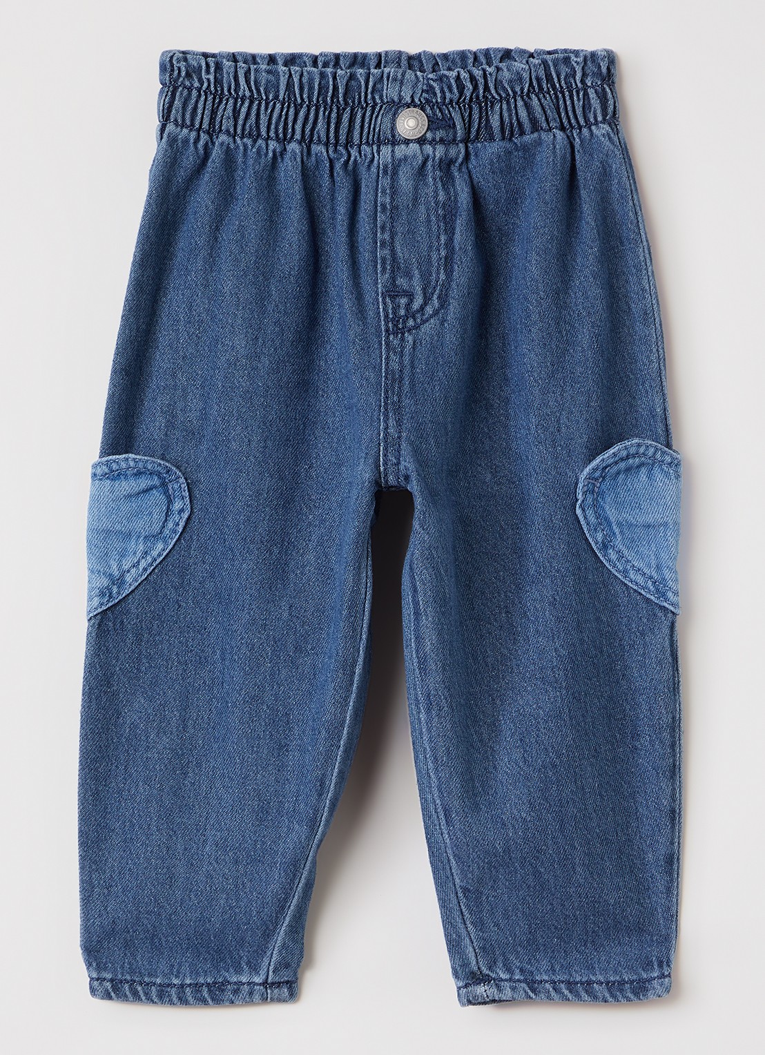Levi's Loose fit jeans met borduring - voorkant 2 blauw