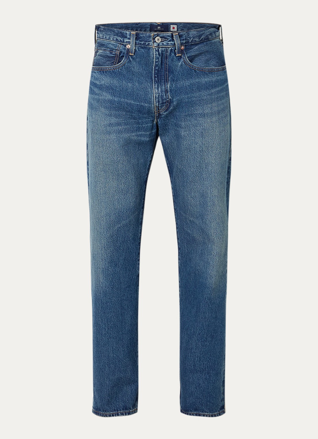 Levi's Loose fit jeans met medium wassing en steekzakken - voorkant indigo