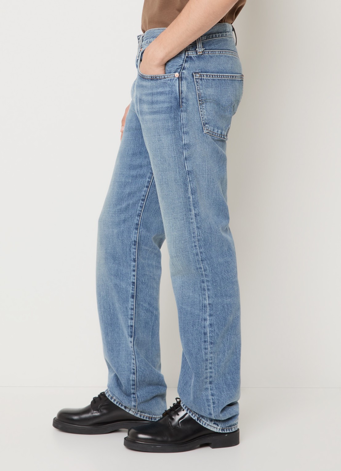 Levi's Loose fit jeans met medium wassing - detail 2 indigo