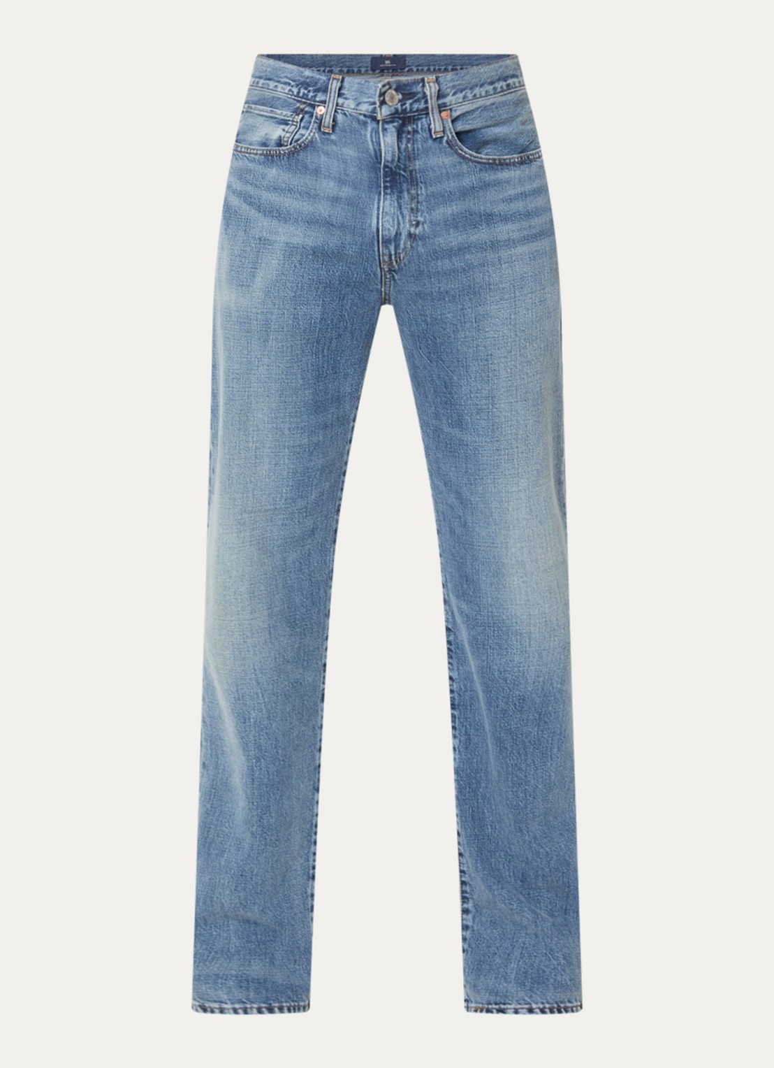 Levi's Loose fit jeans met medium wassing - voorkant 4 indigo