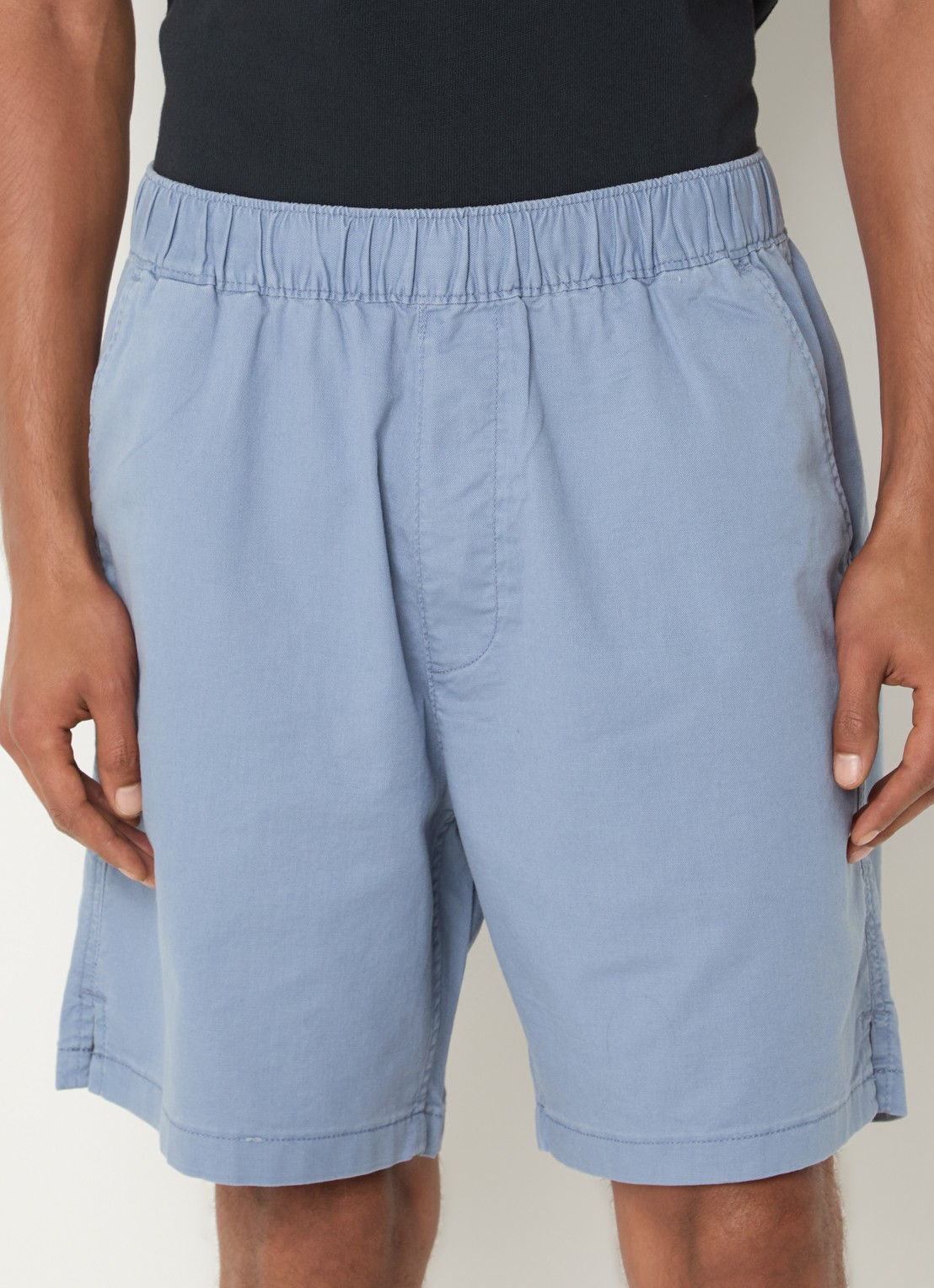 Levi's Loose fit korte broek met steekzakken - detail blauwgrijs