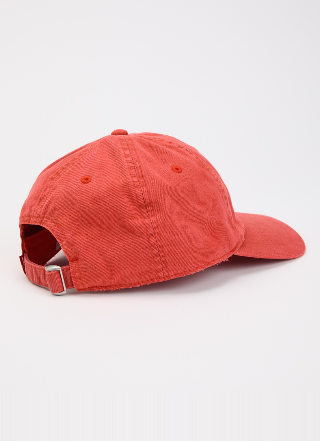 Levi's LS pet met logo borduring - detail rood
