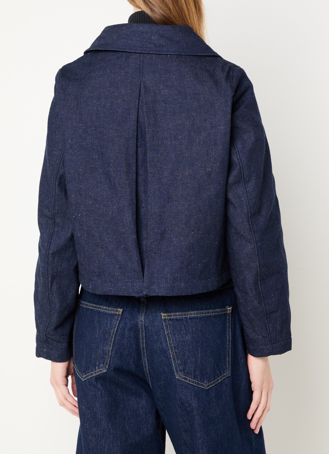 Levi's Mariner spijkerjas met uitneembare voering - achterkant donkerblauw