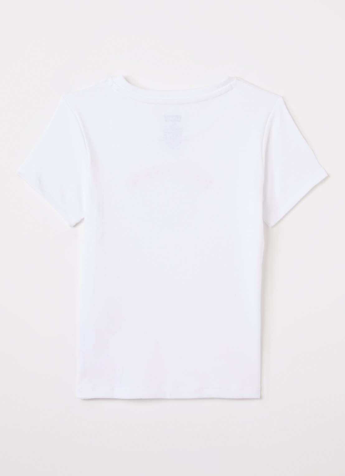 Levi's Meet and Greet Jam T-shirt met print en borduring - voorkant 2 wit