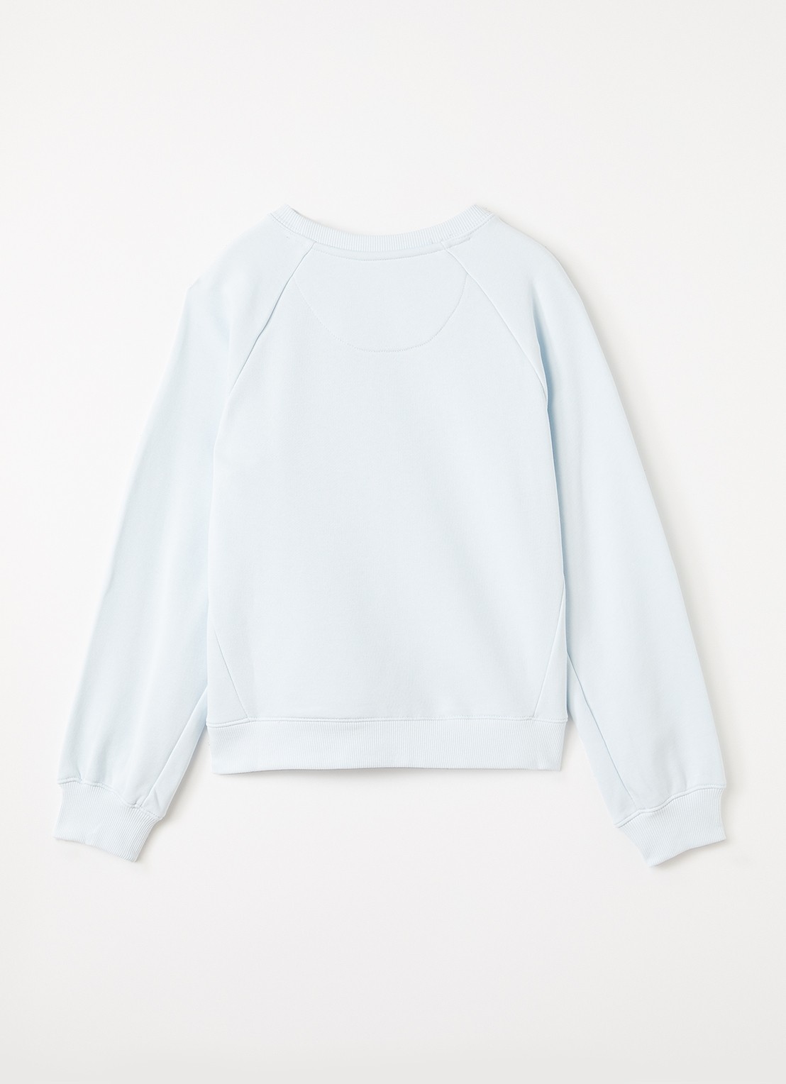 Levi's Meet and Greet sweater met logo - voorkant 2 lichtblauw