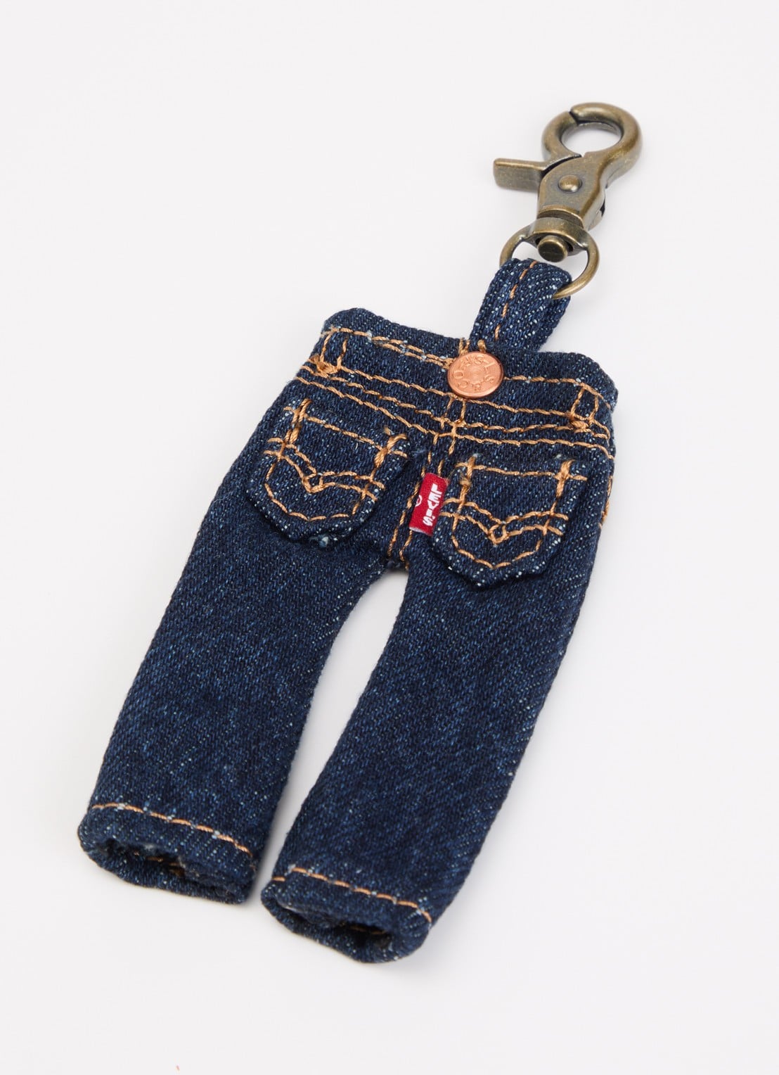 Levi's Mini 501 tasbedel van denim - detail 2 indigo