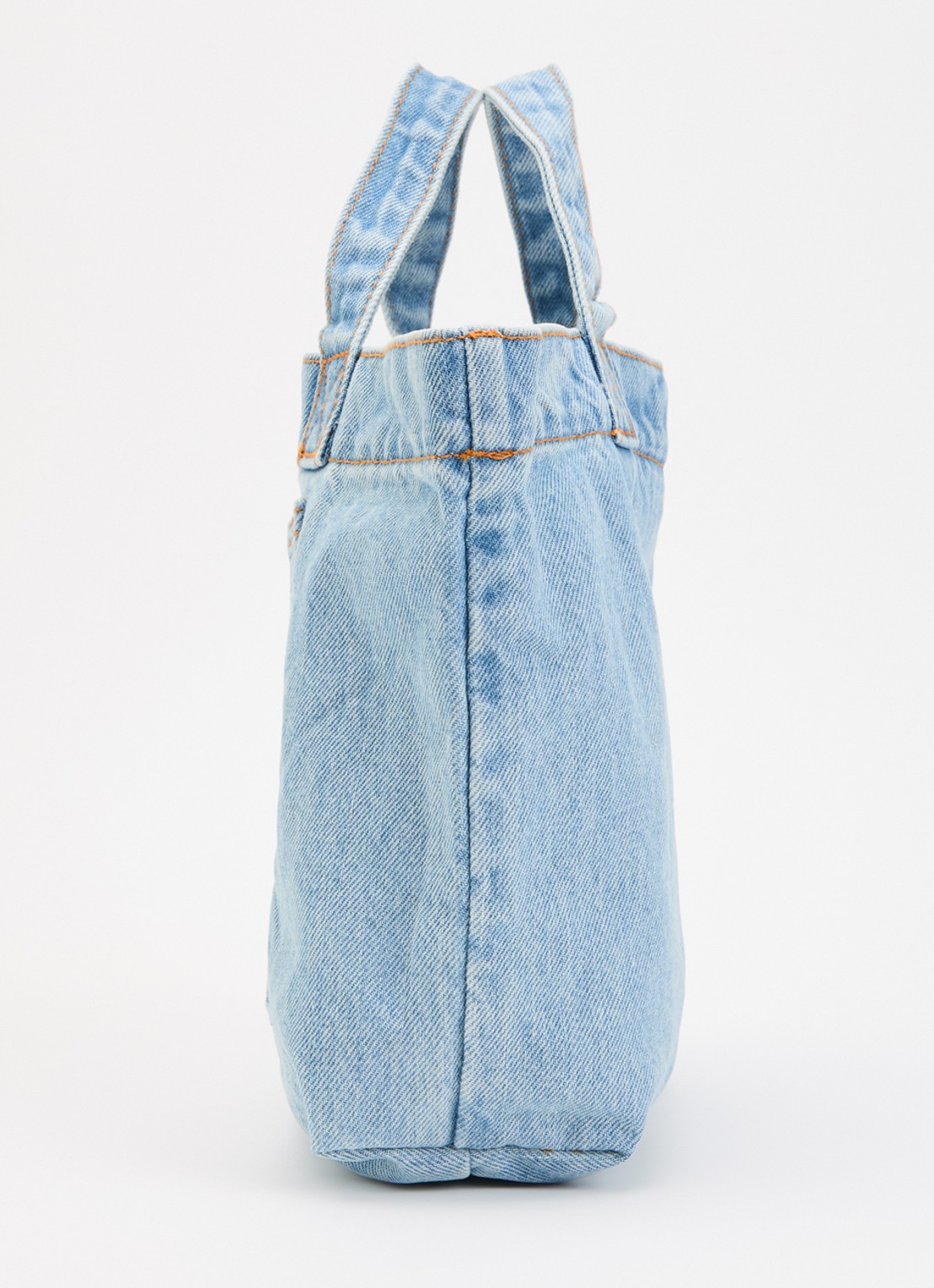 Levi's Mini shopper van denim - detail 2 lichtblauw