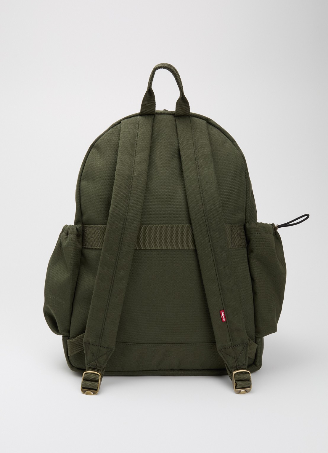 Levi's Mission Bay rugzak met laptopvak - achterkant legergroen