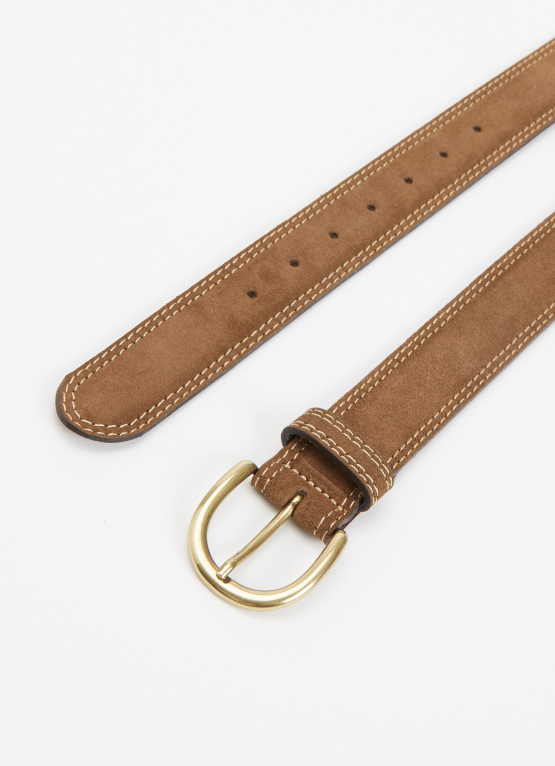 Levi's Olivia riem van suède - detail 2 bruin