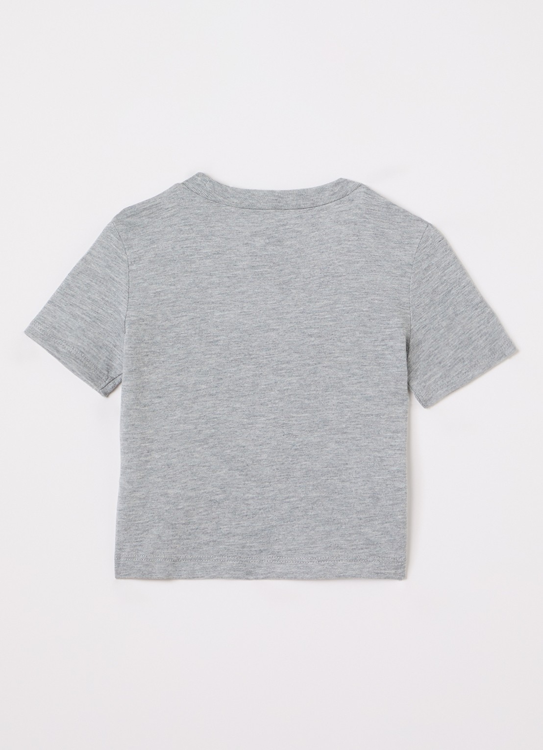 Levi's Parading Hot Dog T-shirt met logoprint - voorkant 2 grijsmele