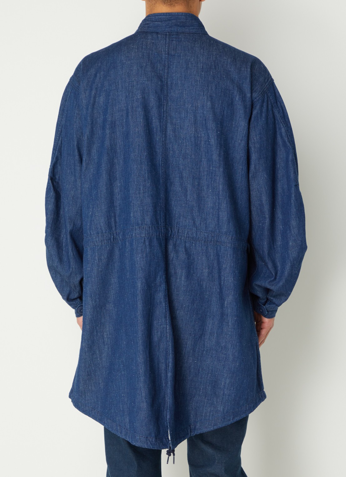 Levi's Parka van chambray - achterkant 4 indigo