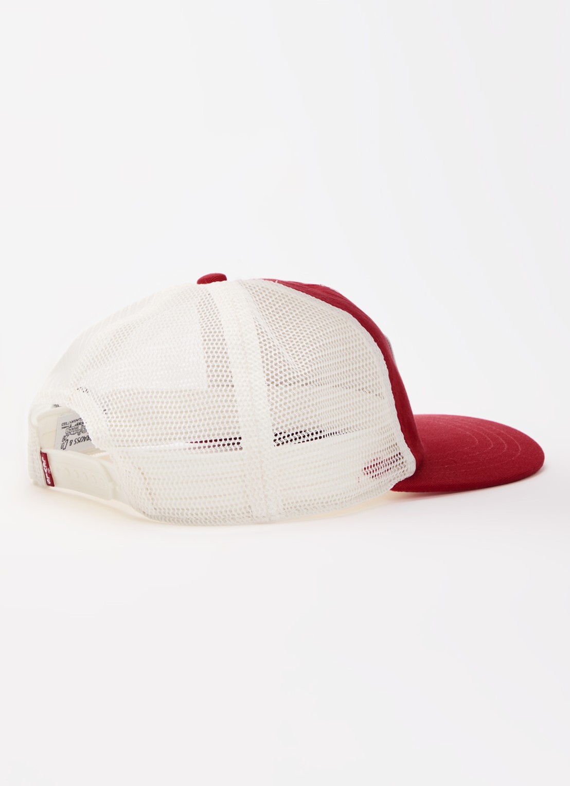 Levi's Pet met logo - detail steenrood
