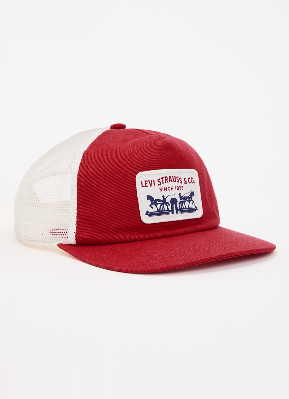 Levi's Pet met logo - voorkant 2 steenrood