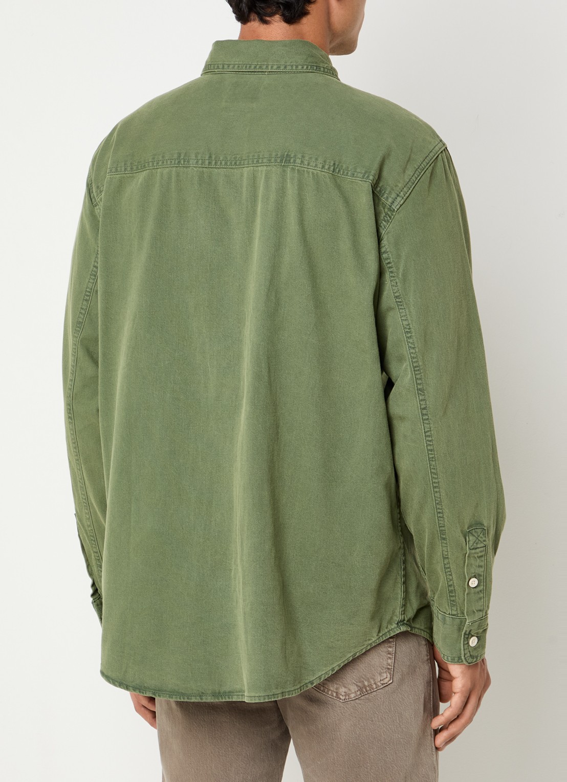 Levi's Regular fit overhemd met borstzak - achterkant 2 lichtgroen