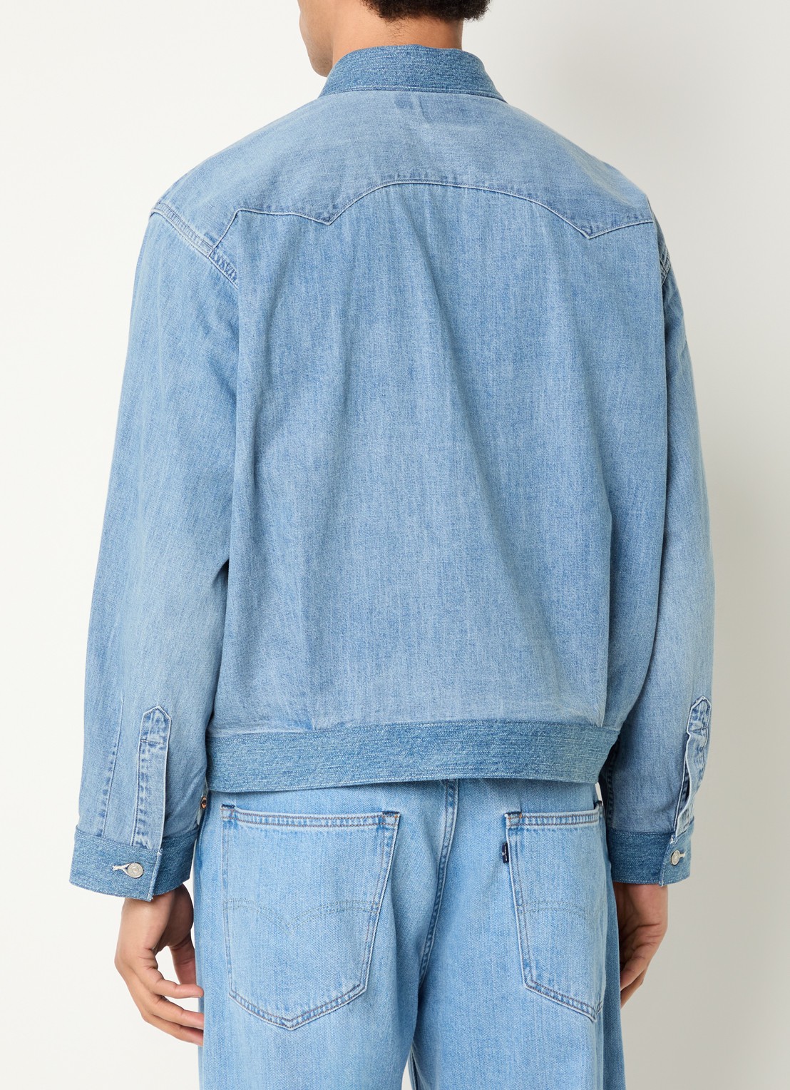 Levi's Regular fit overhemd met borstzakken - achterkant 3 indigo