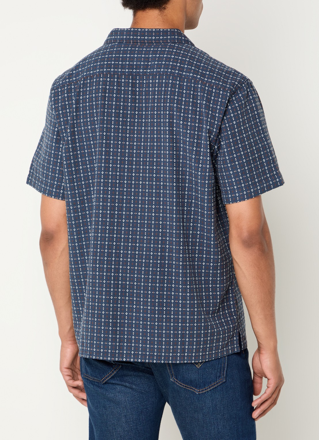 Levi's Regular fit overhemd met grafische print - achterkant 2 indigo
