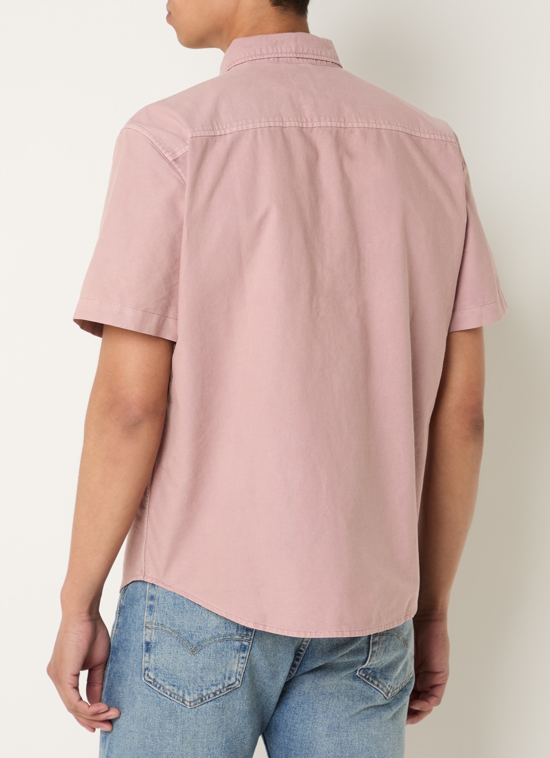 Levi's Regular fit overhemd met logo - achterkant 4 zalmroze