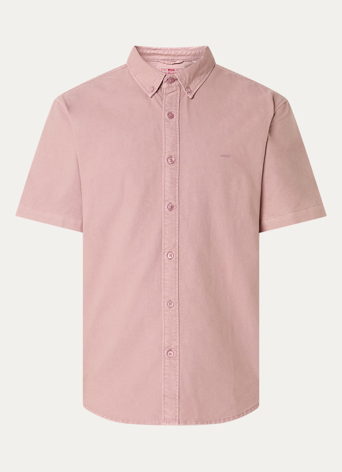 Levi's Regular fit overhemd met logo - voorkant 2 zalmroze