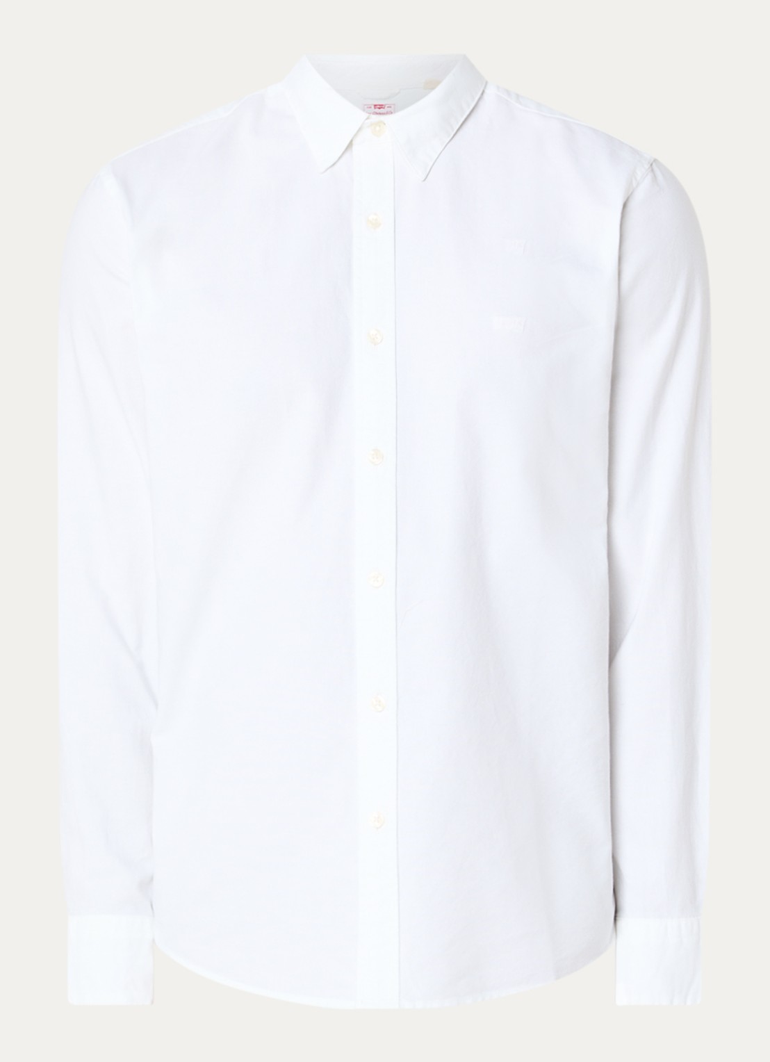 Levi's Regular fit overhemd met logo - voorkant 2 wit