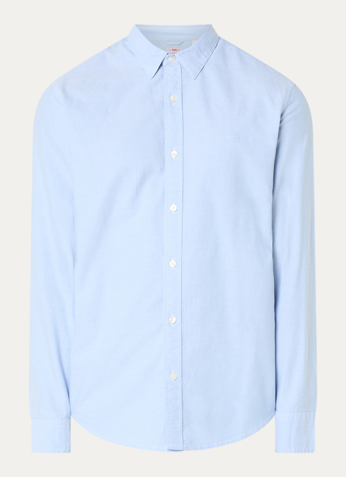 Levi's Regular fit overhemd met logo - voorkant 3 blauwgrijs