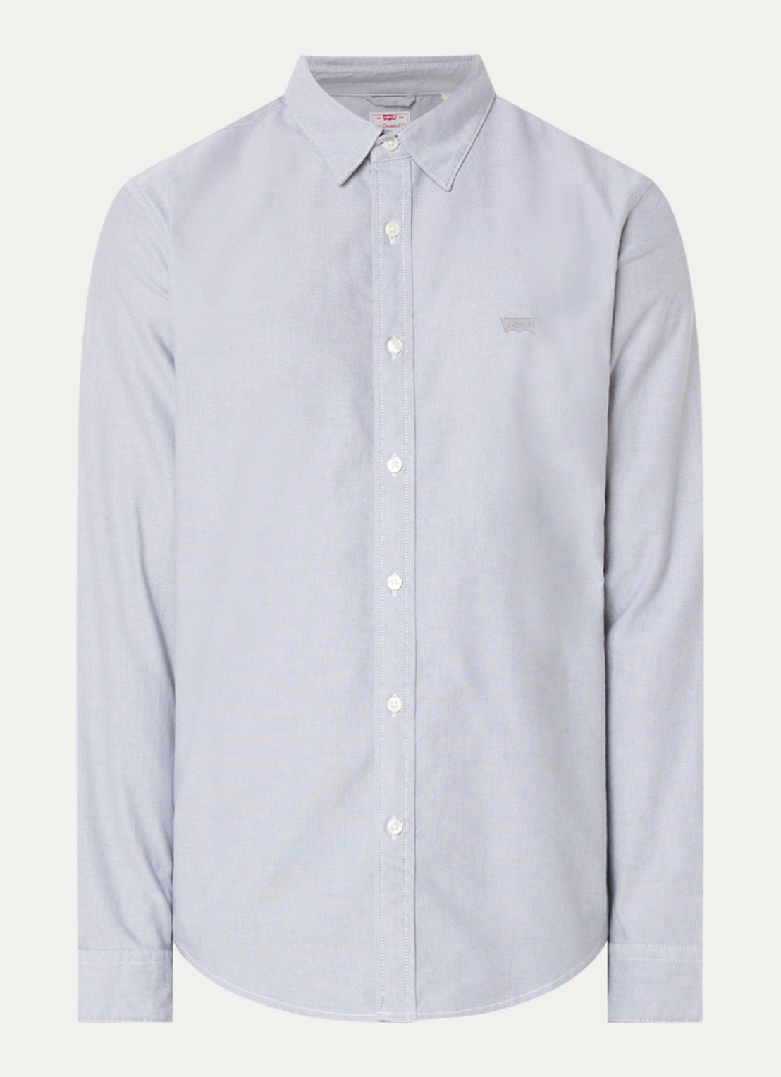 Levi's Regular fit overhemd met logo - voorkant 2 lichtgrijs