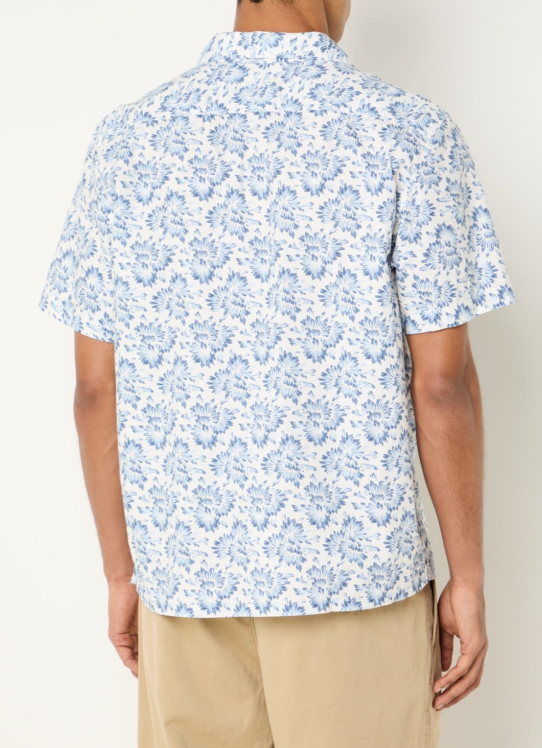 Levi's Regular fit overhemd met print - achterkant 4 staalblauw
