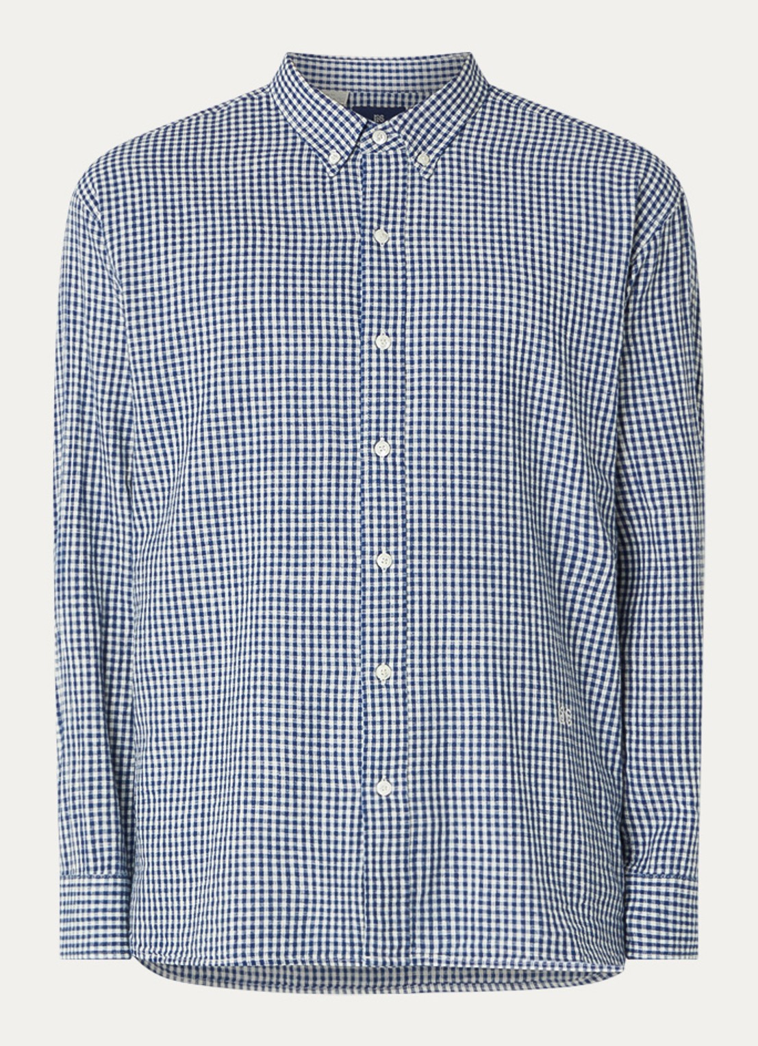 Levi's Regular fit overhemd met ruitdessin - voorkant 3 donkerblauw