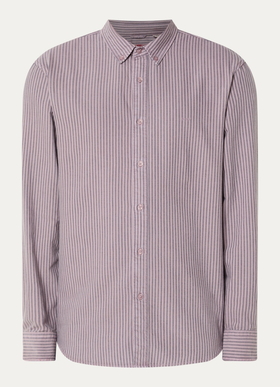 Levi's Regular fit overhemd met streepprint - voorkant 2 lichtroze