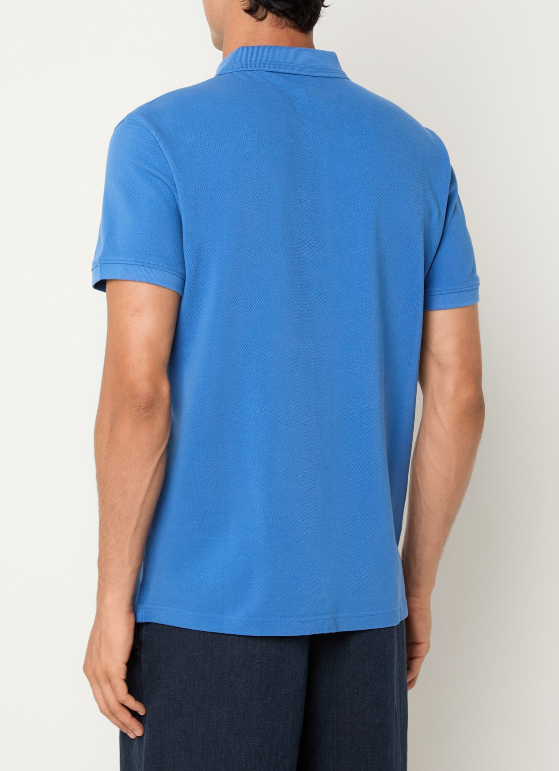 Levi's Regular fit polo met logo - achterkant 4 blauw