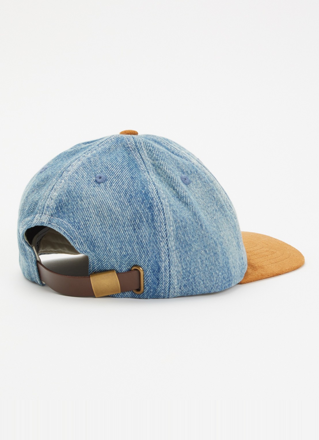 Levi's Relaxed Dad pet van denim met logoborduring - detail 2 blauw