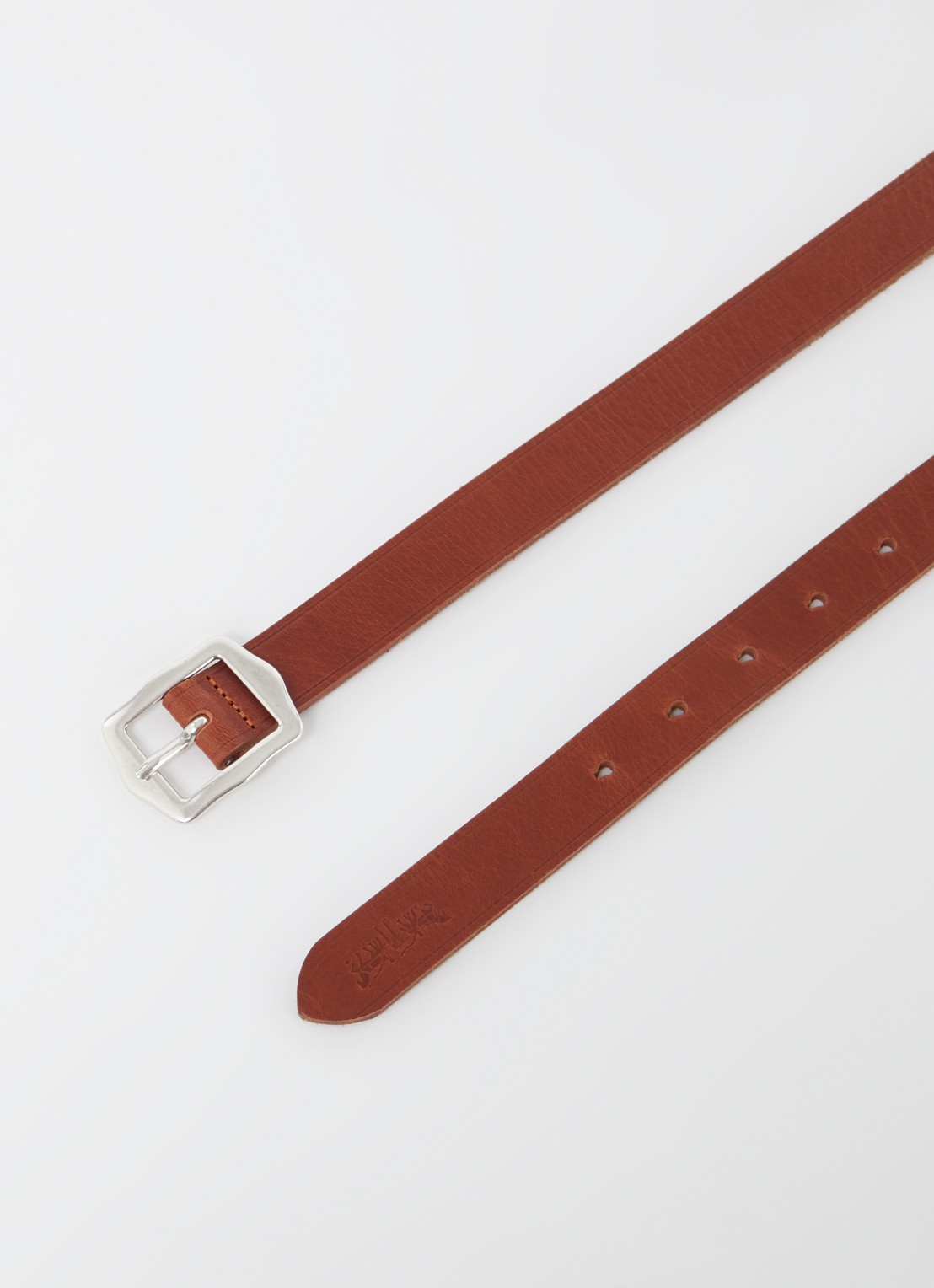Levi's Riem van leer - voorkant 2 oranjebruin