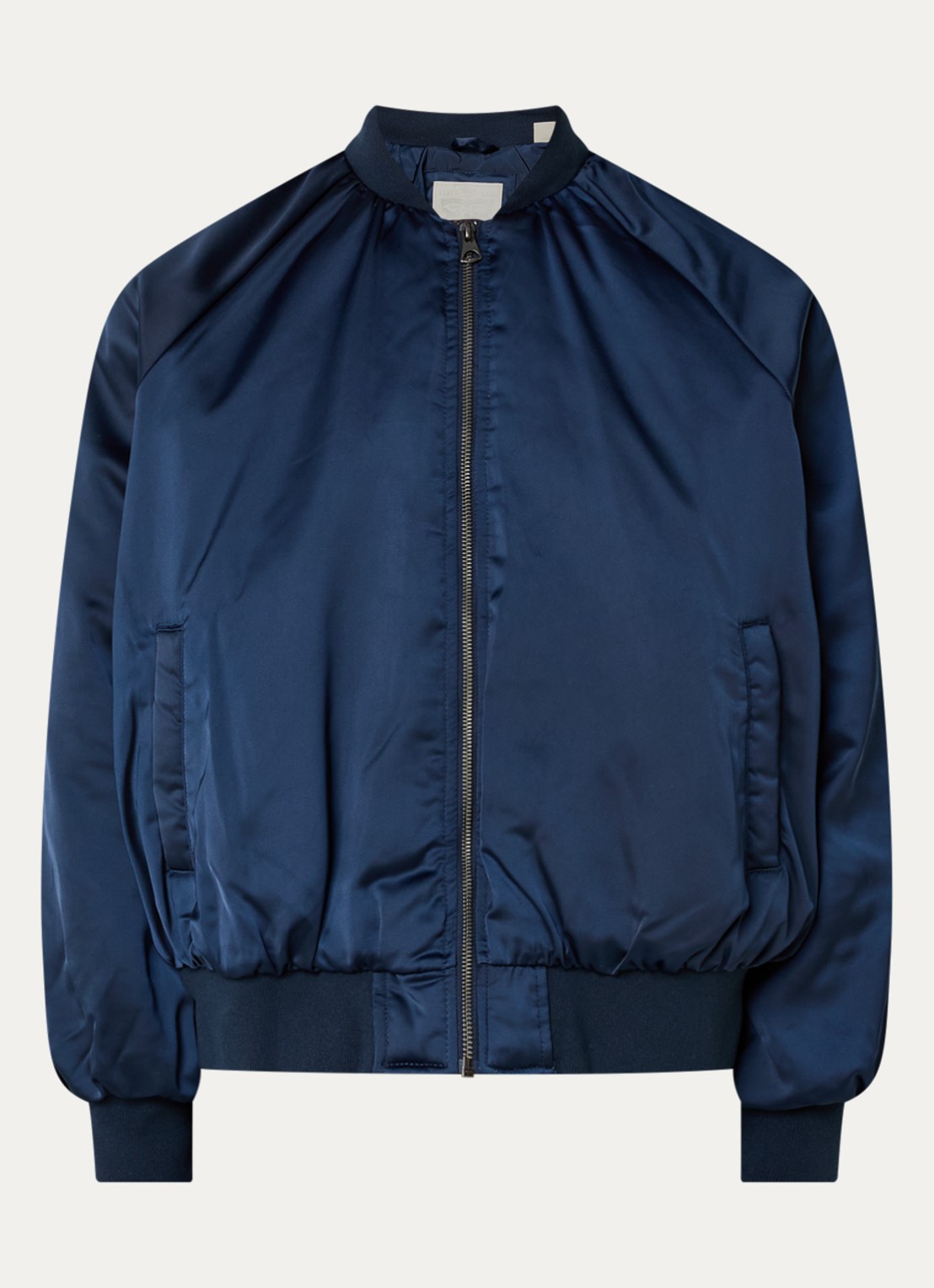 Levi's Ruth bomberjack met steekzakken - voorkant 3 donkerblauw