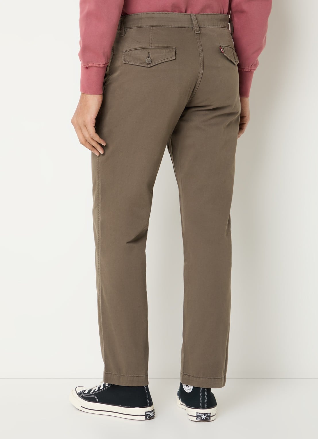 Levi's Slim fit chino met steekzakken - achterkant 3 bruin