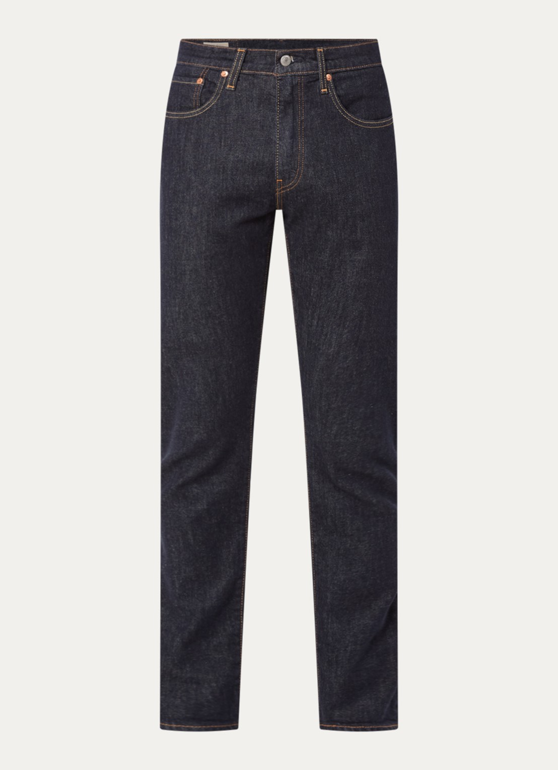 Levi's Slim fit jeans met donkere wassing - voorkant 4 indigo