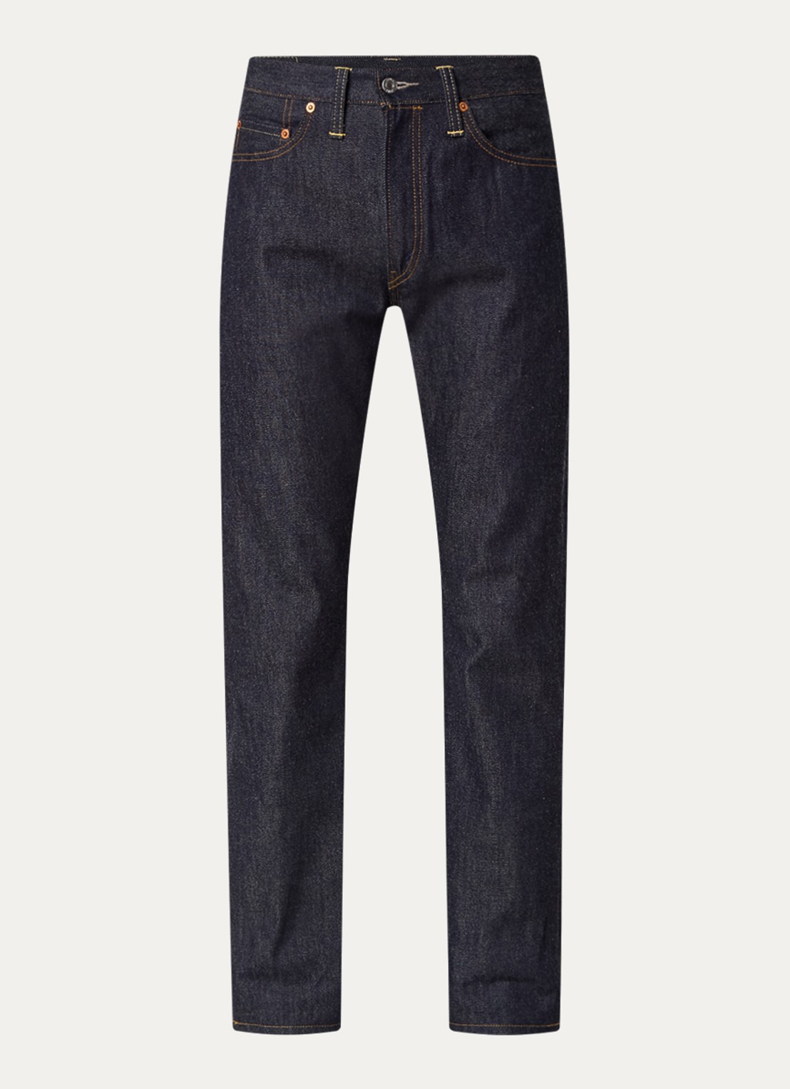 Levi's Slim fit jeans van  katoen met donkere wassing  - voorkant 4 indigo
