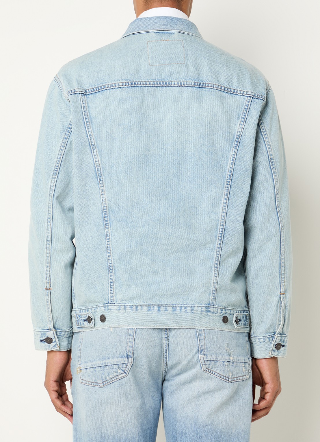 Levi's Spijkerjas met borst- en steekzakken  - achterkant 3 indigo