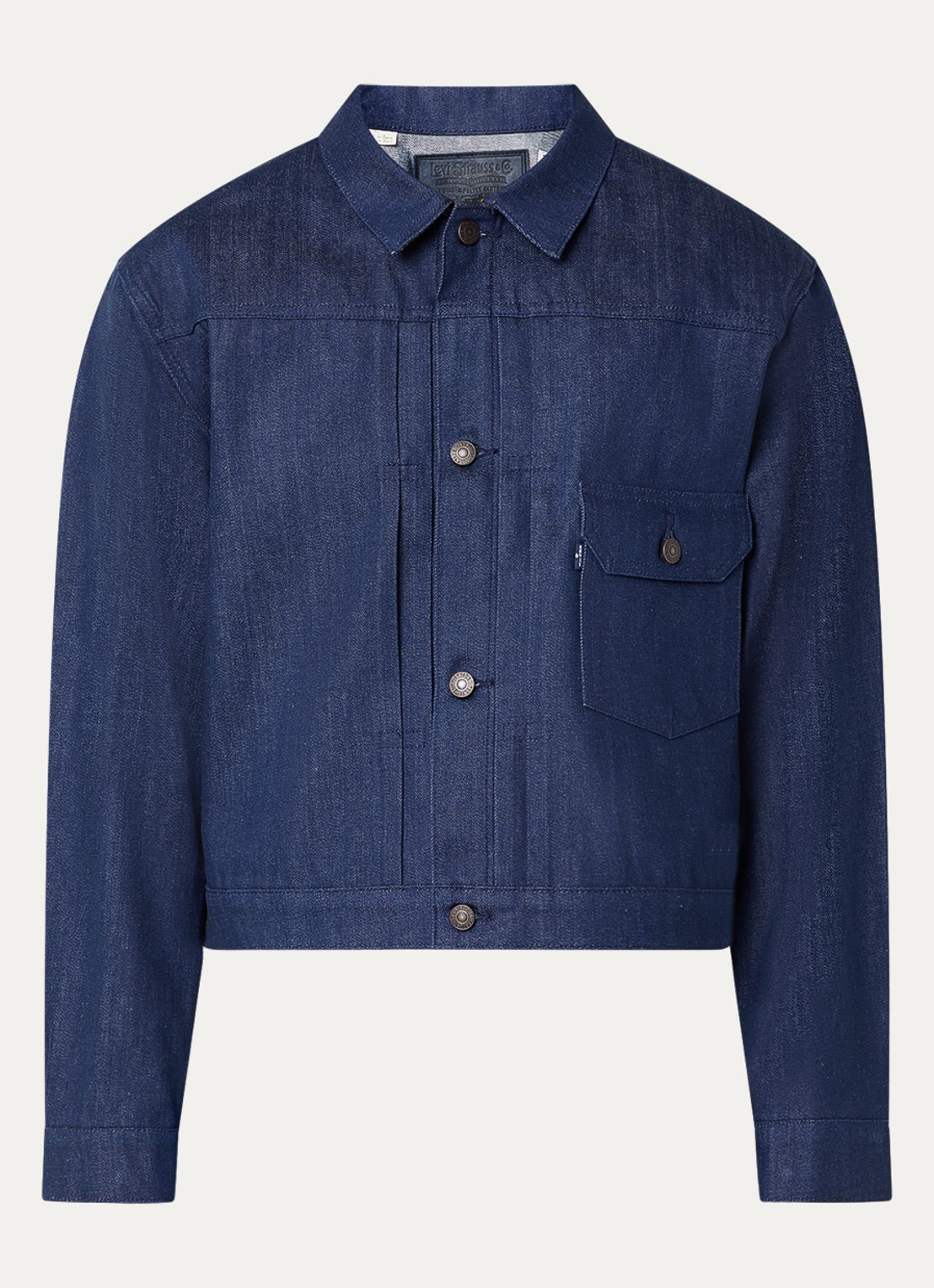 Levi's Spijkerjas met borstzak - voorkant indigo