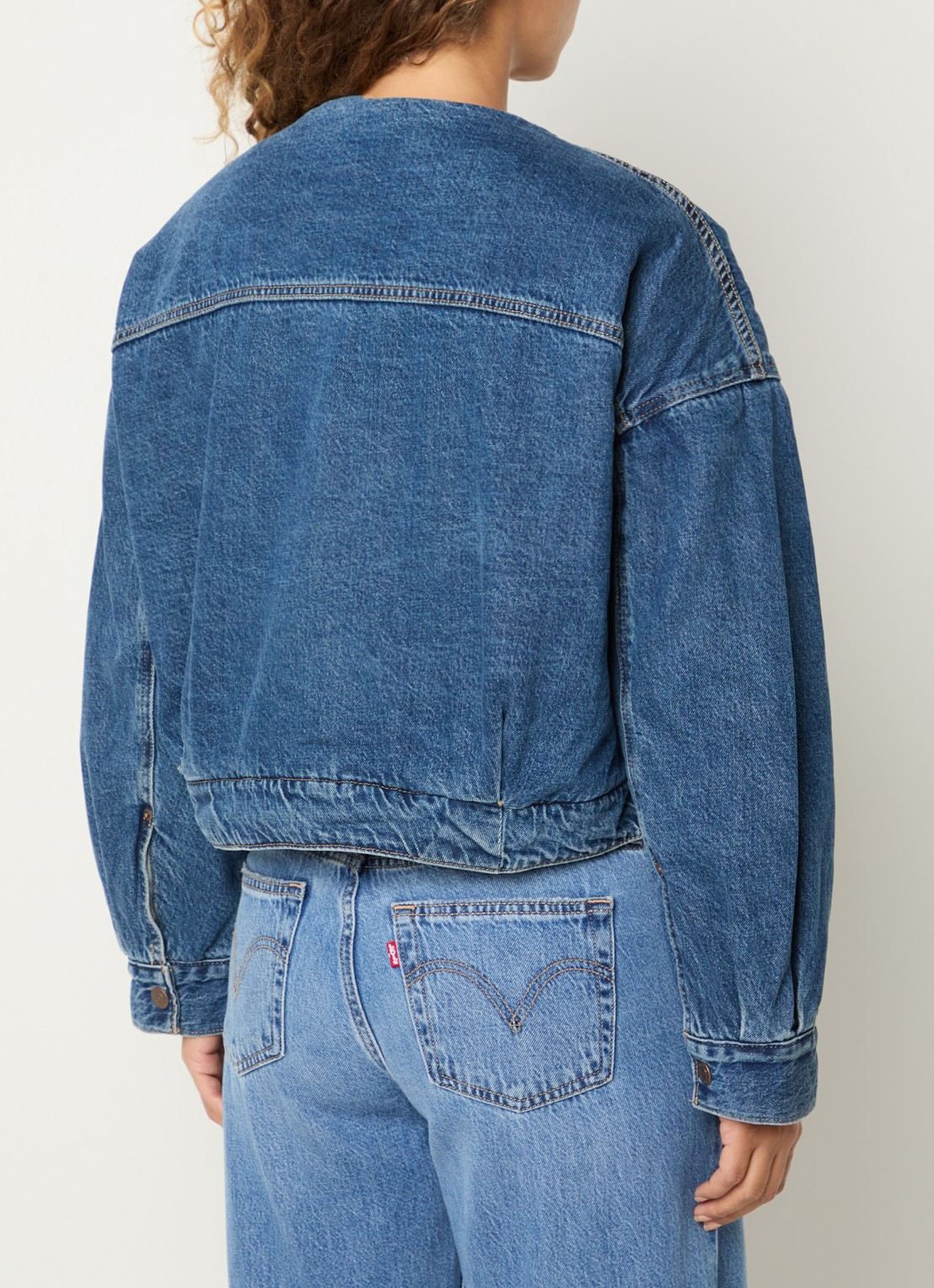 Levi's Spijkerjas met borstzakken - achterkant 2 indigo