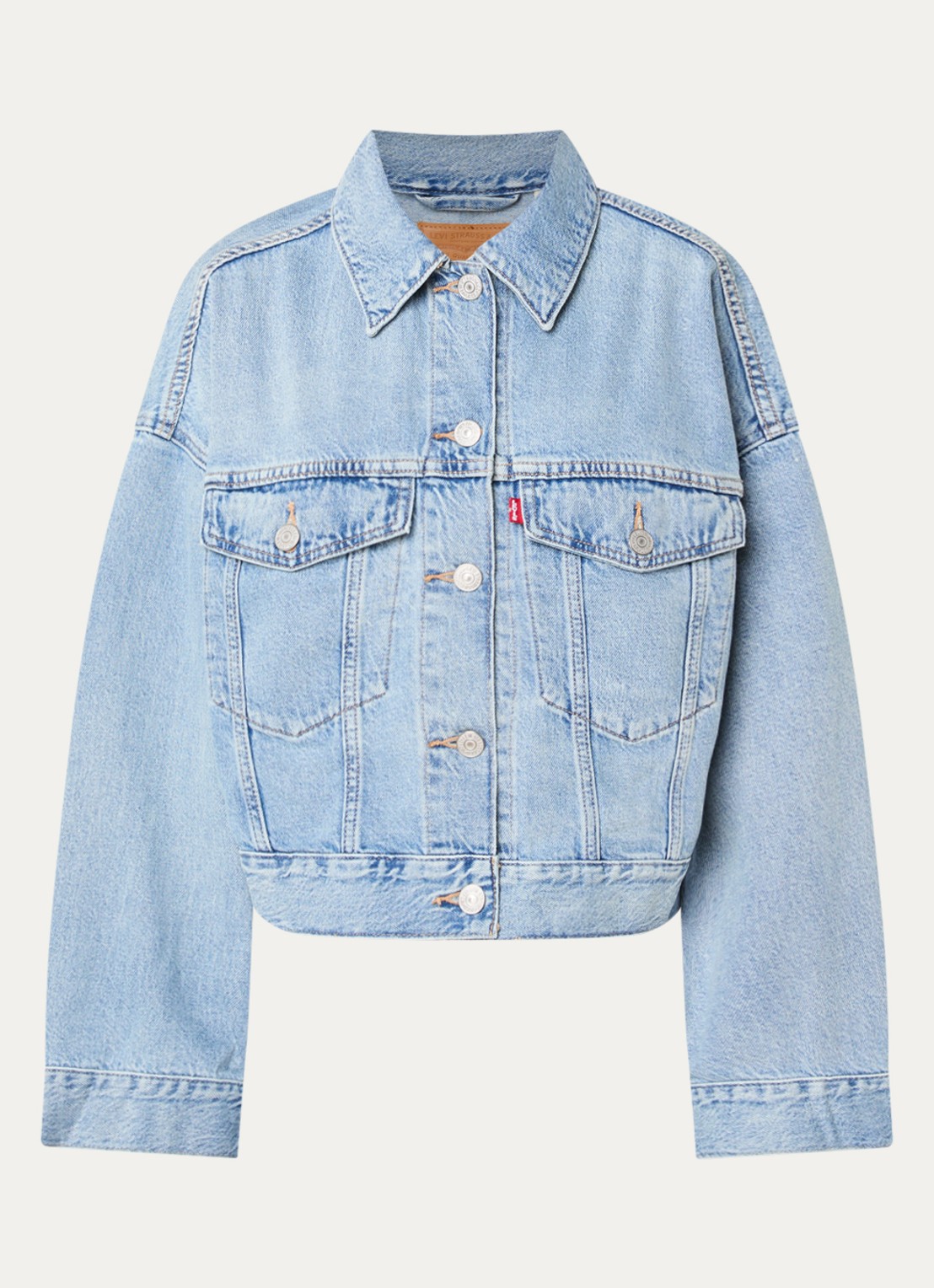 Levi's Spijkerjas met borstzakken - voorkant indigo