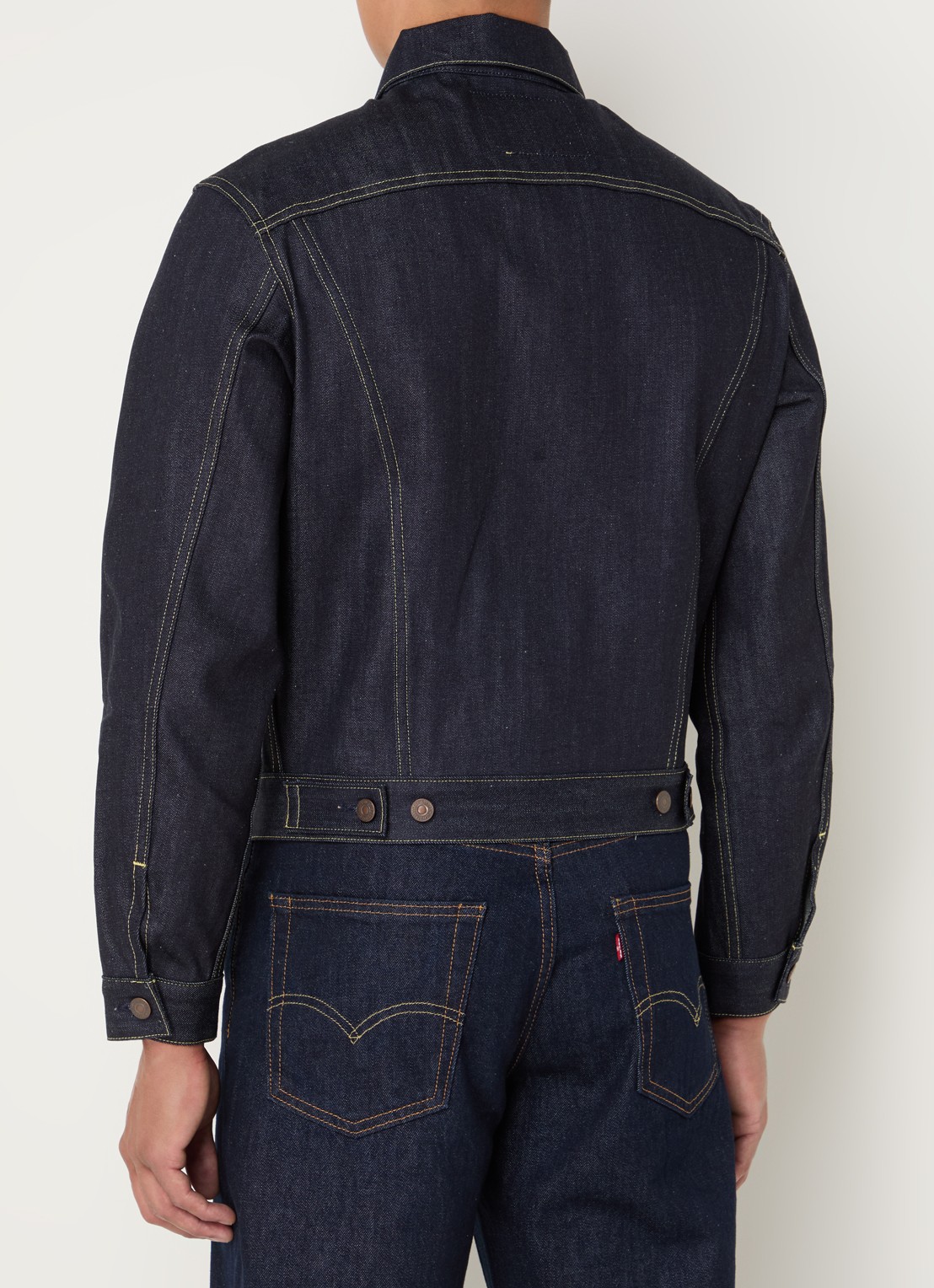 Levi's Spijkerjas met borstzakken - achterkant 2 indigo