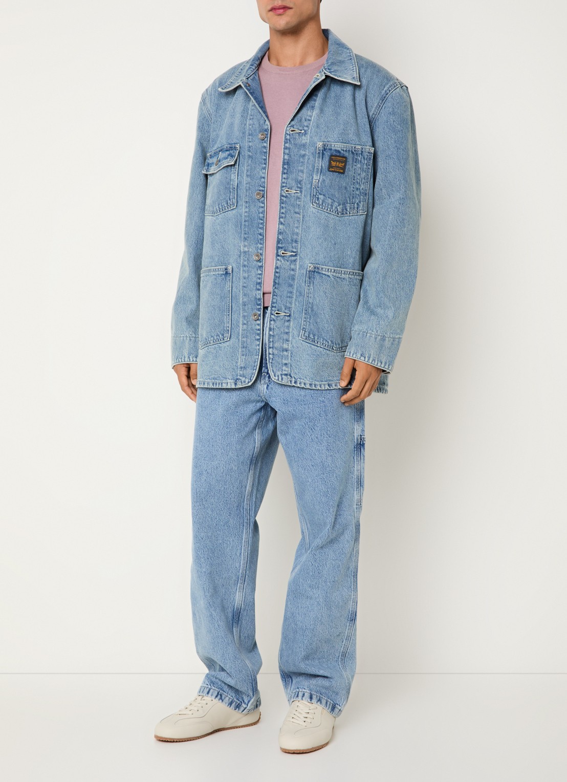 Levi's Spijkerjas met borstzakken - voorkant 2 indigo