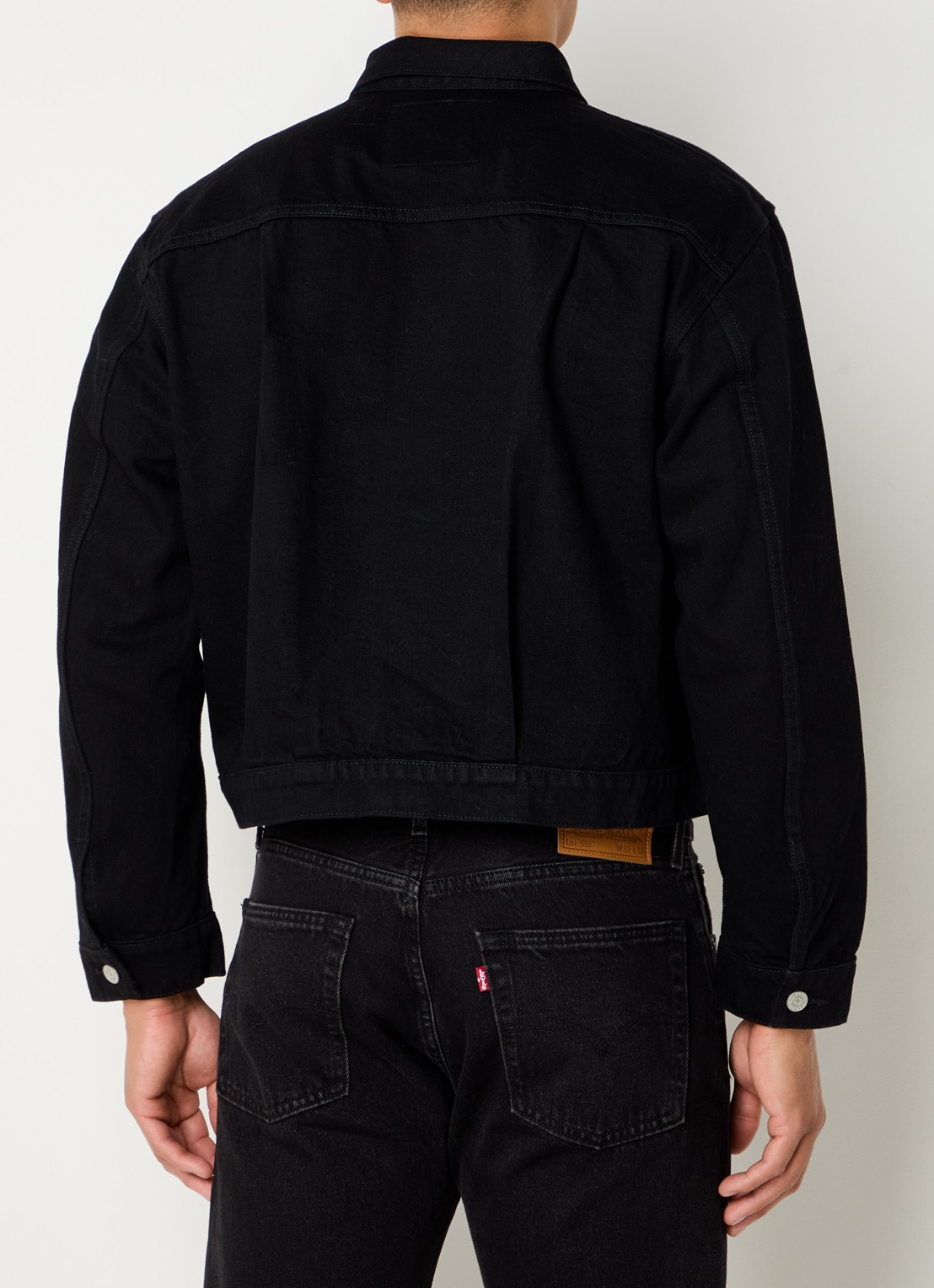 Levi's Spijkerjas met klepzak - achterkant 4 zwart