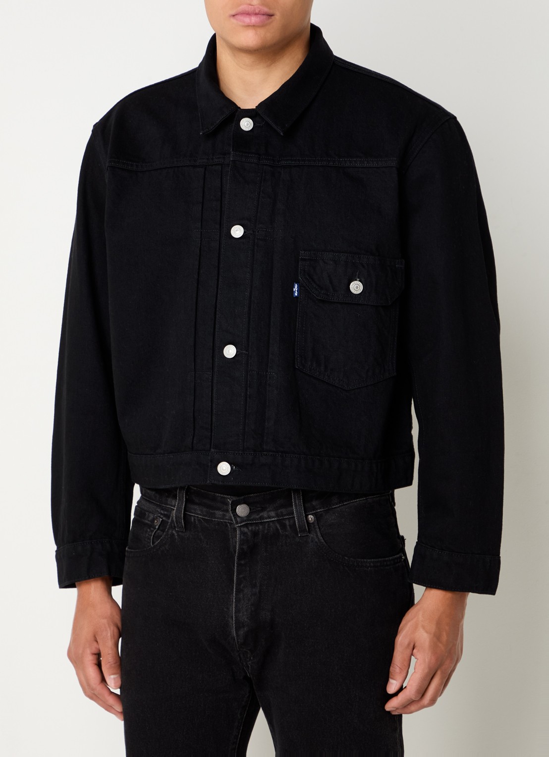 Levi's Spijkerjas met klepzak - detail 3 zwart