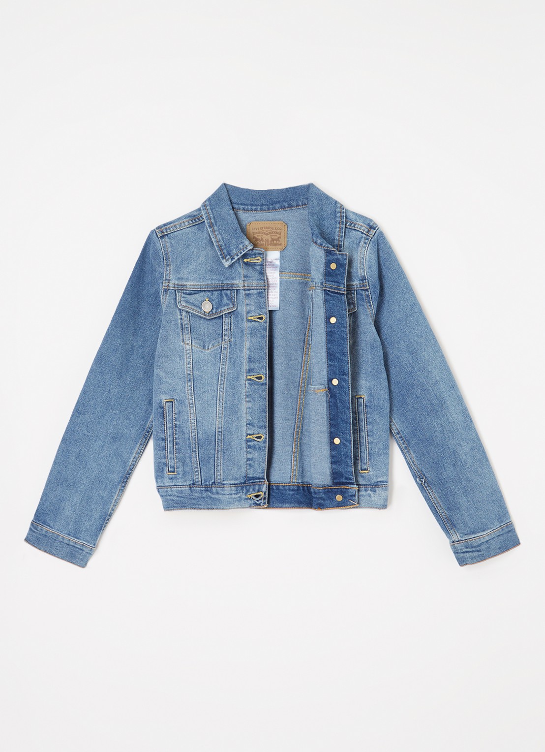 Levi's Spijkerjas met steekzakken - voorkant 3 indigo