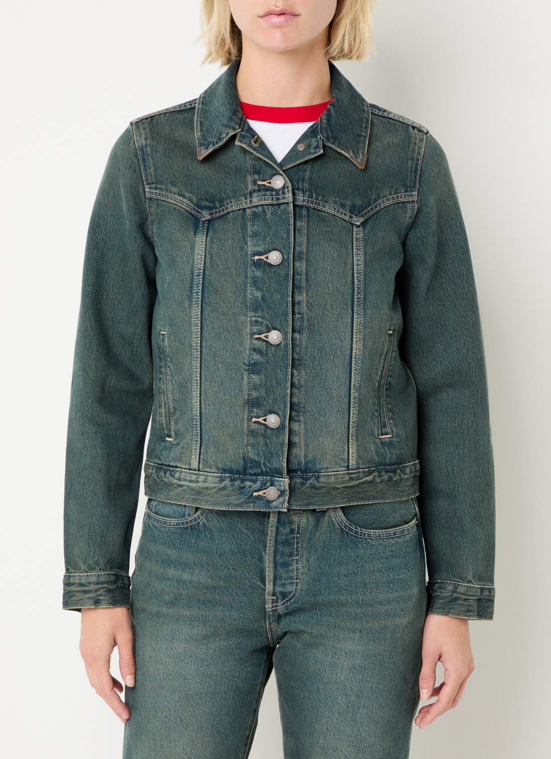 Levi's Spijkerjas met steekzakken - detail 2 indigo