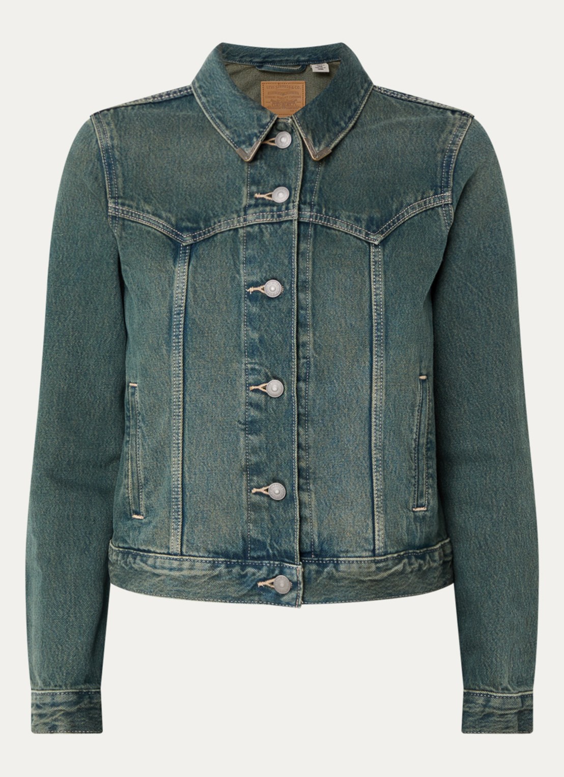 Levi's Spijkerjas met steekzakken - voorkant 3 indigo