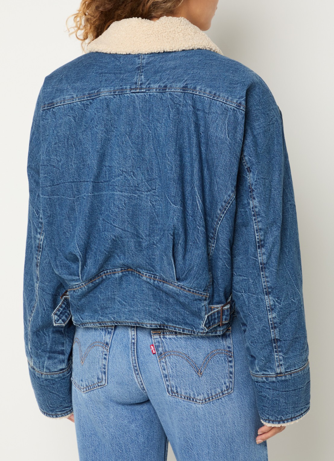 Levi's Spijkerjas met steekzakken - achterkant 4 donkerblauw